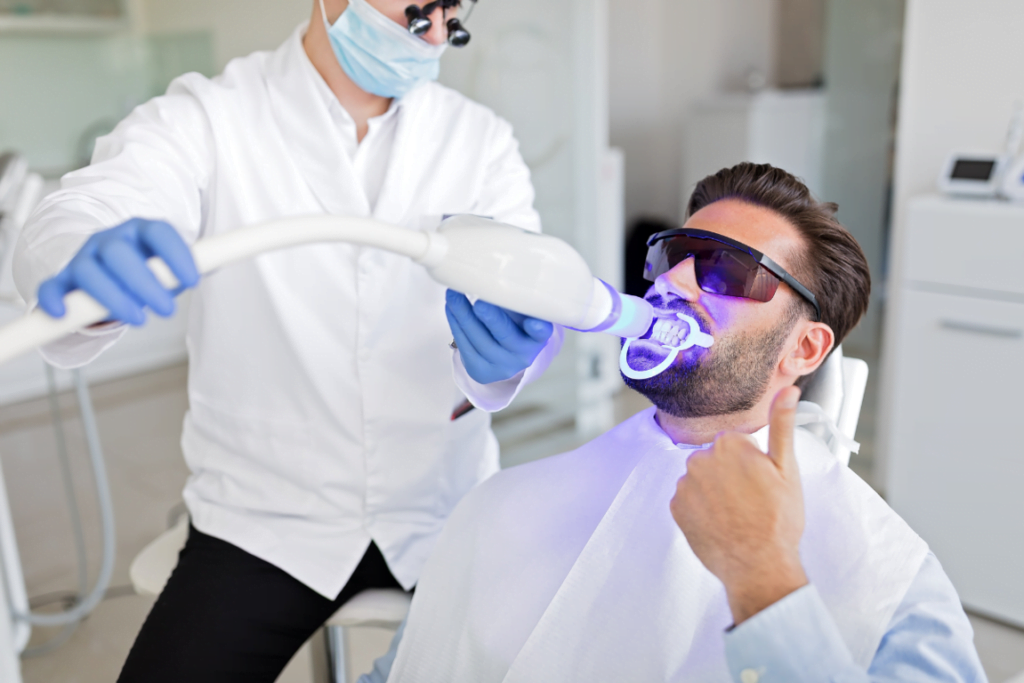 sbiancamento led dentale